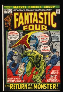 Fantastic Four #124 FN/VF 7.0 Marvel Comics