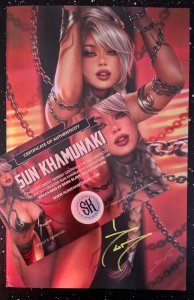 SIGNED Becca Boo #2 || Khamunaki Dark Slave Naughty Virgin Foil || LTD 10