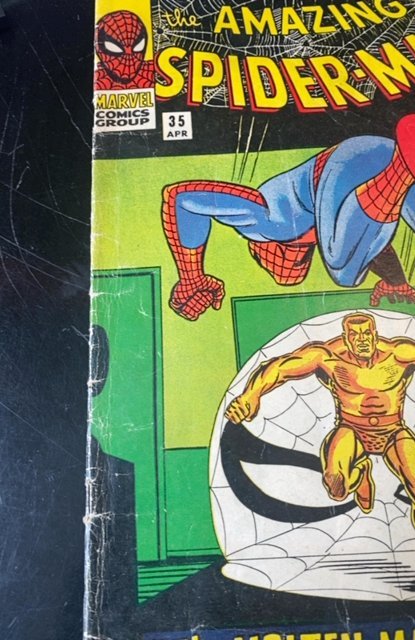 The Amazing Spider-Man #35 (1966)molten man