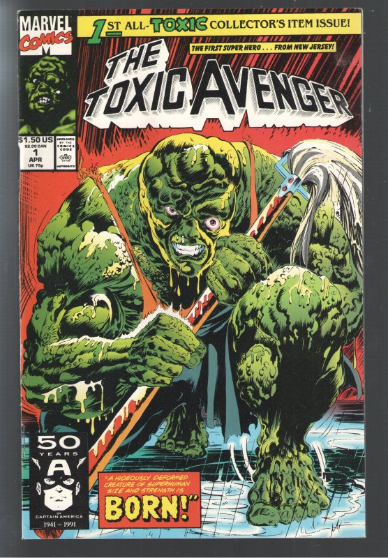 TOXIC AVENGER #1 VF+ 8.5;1st APP! MOVIE COMING! HOT BOOK!BIGGEST SALE ON NOW!