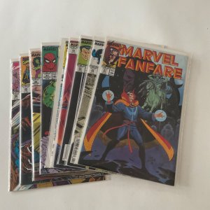 Marvel Fanfare 41-44 46-50 Lot Run Set Near Mint Nm Marvel