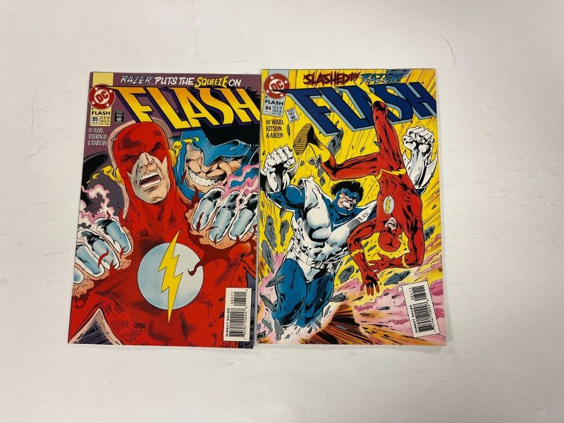 2 The Flash DC Comics Books #84 85 Waid 16 JW16