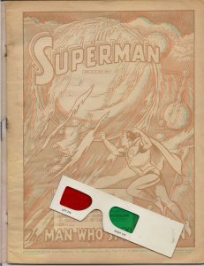 Three-Dimension Adventures Superman (1953) 3D w glasses