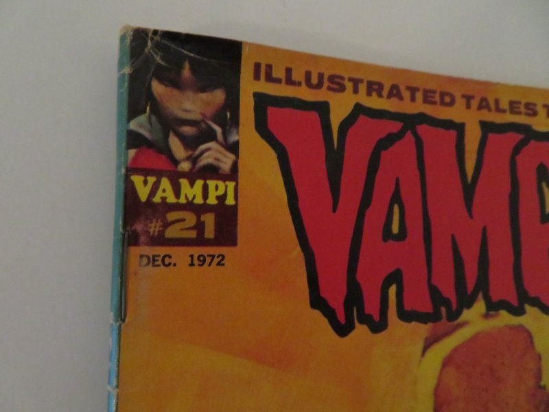 Warren Vampirella #21 (1972)Comic Book Mag VG+ 4.5