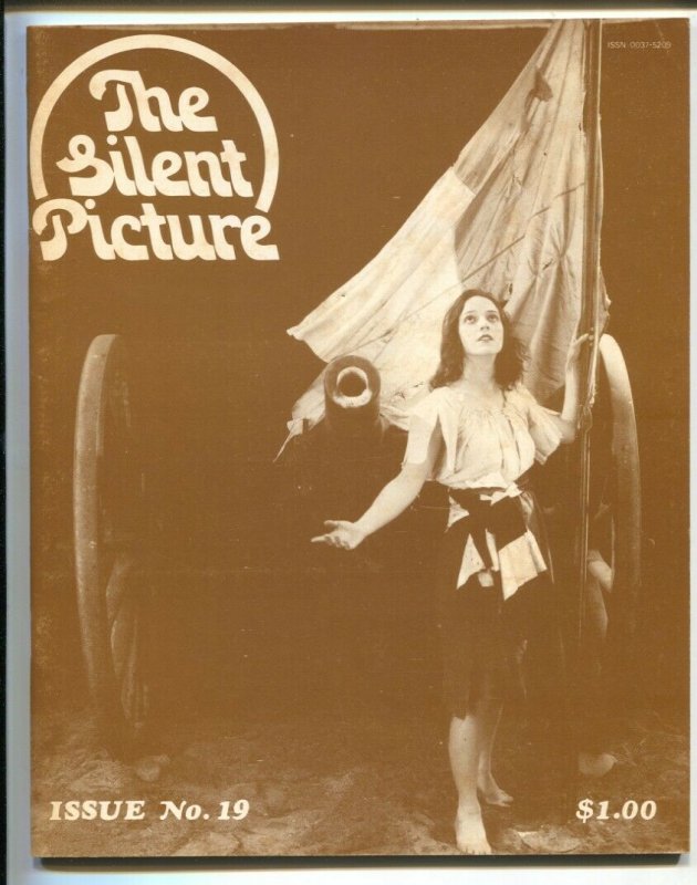 Silent Picture #19 1974-Miriam Cooper cover & feature-Nihilist genre checklis... 