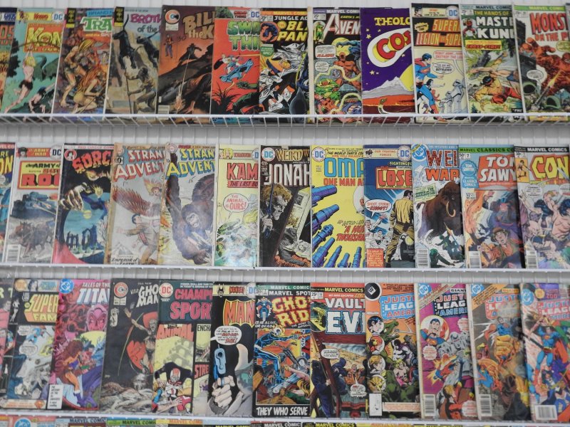 Huge Lot 190+ Comics W/ Silver/Bronze Spidey+ Avg VG- Condition! MUST SEE!!