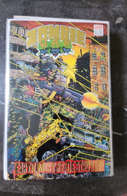 Zombie War - Earth Must Be Destroyed #1 (1993)