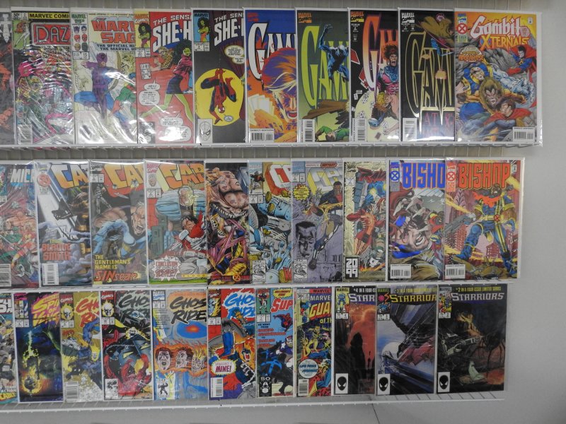 Huge Lot 130+ Comics W/ Marvel Milestones, Marvel Comics Presents, +More Avg VF-