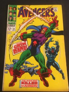 THE AVENGERS #52 First Grim Reaper, VG Condition