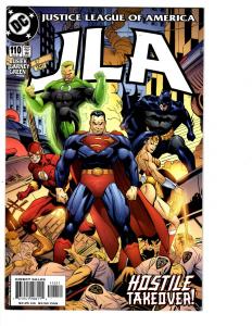 5 JLA DC Comic Books # 106 107 108 109 110 Batman Superman Flash Lantern BH13 