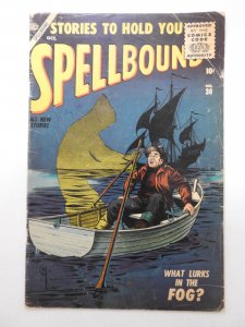 Spellbound #30 (1956) from Atlas Comics! Great Cover! Sharp VG Condition!