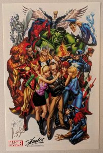 Avengers 1 Stan Lee Collectibles J Scott Campbell Variant Signed By Nei Ruffino