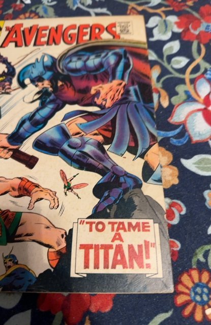 The Avengers #50 (1968)to tame a titan  Pluto