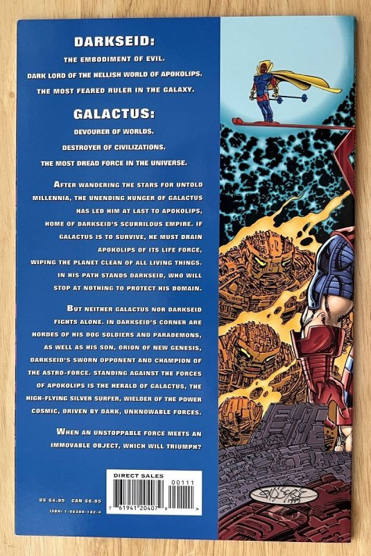 DARKSEID VS GALACTUS THE HUNGER SILVER SURFER (1995) B8