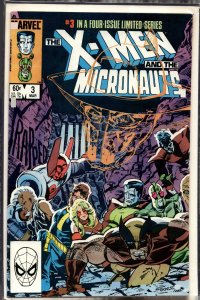 The X-Men and The Micronauts #3 (1984) Micronauts / Enigma Force
