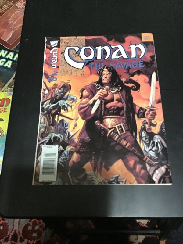 Conan the Savage #10 (1996) John Buscemanart! High-grade! NM- Wow