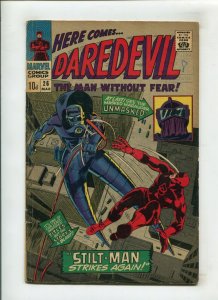 DAREDEVIL #26 (4.0) 10D PRICE VARIANT!! 1967