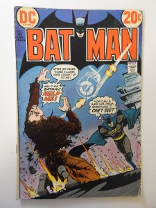 Batman #248 VG Condition moisture stain