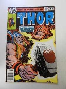 Thor #281 (1979) VF+ condition
