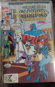 EXCALIBUR # 24 1990 MARVEL CROSS TIME CAPER  the final chapter