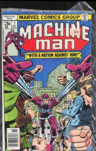 Machine Man #7 (1978) Machine Man [Key Issue]
