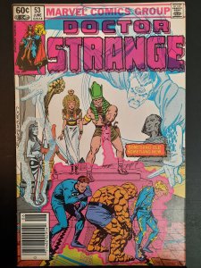 Doctor Strange #53 Newsstand Edition (1982) HOMAGE COVER