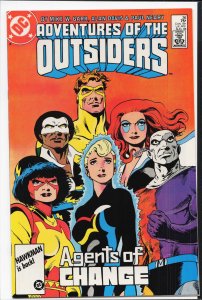 Adventures of the Outsiders #36 (1986) The Outsiders