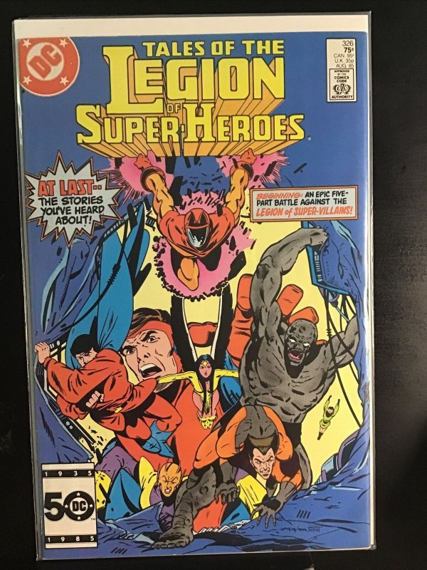 Tales Of The Legion Of Super Heroes #326 (1985 DC Comics)