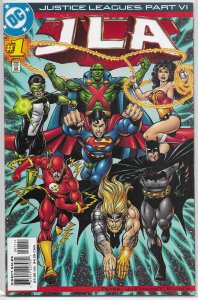 Justice Leagues (2001) parts 1-6 (set of 6) Amazons Arkham Aliens Atlantis JLA ?