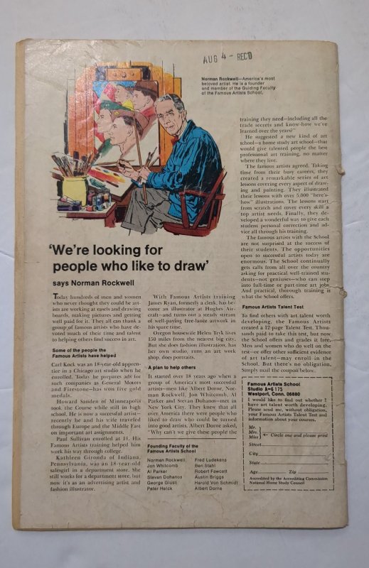 Chili #7 (1969) Good 2.0