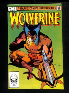 Wolverine #4 FN+ 6.5 Limited Series