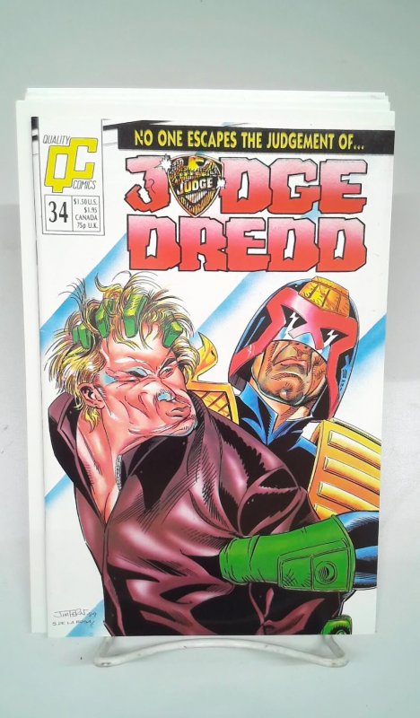 Judge Dredd #34 (1989) FN