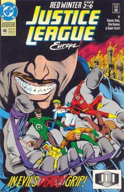 Justice League Europe #46, VF (Stock photo)