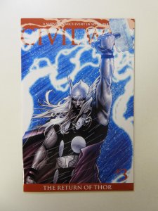 Civil War #3 Second Printing Variant (2006) NM- condition