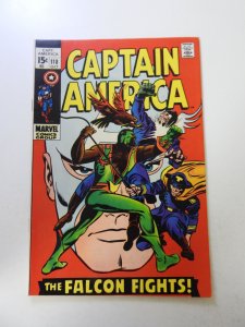 Captain America #118 (1969) 2nd appearance of The Falcon VG+ condition see desc