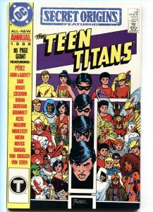 Secret Origins #3- vf 1989-Teen Titans origin-comic book DC