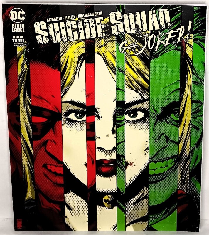 SUICIDE SQUAD Get Joker #1 - 3 Jorge Fornes Variant Cover B DC Black Label