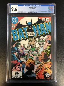 Batman (1983) #359 (CGC 9.6 WP) | 1st Work By Dan Jurgen | 1st Killer Croc Cover