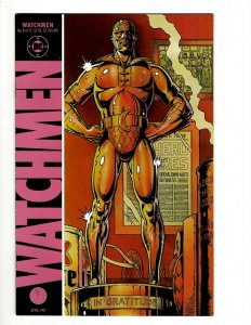 Watchmen Complete DC Comics LTD Series # 1 2 3 4 5 6 7 8 9 10 11 12 Al Moore OF2