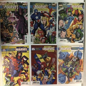 History Of The Marvel Universe (2019) Starter Set # 1-6 (VF/NM) Marvel Comics
