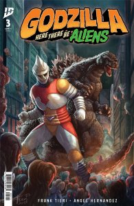 Godzilla: Here There Be Aliens #3 Cover A (Pe) IDW Publishing Comic Book 2025