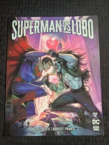 2021 SUPERMAN VS LOBO Book #1 SC DC Black Label VF 8.0 Mirka Andolfo