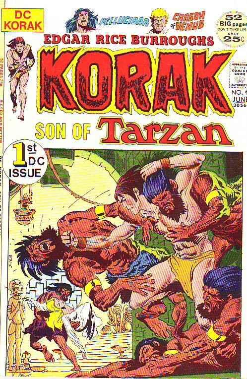 Korak Son of Tarzan #46 (Jun-72) FN/VF Mid-High-Grade Korak, Pellucidar, CarS...