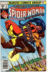 SPIDER-WOMAN #8, FN/VF, Man who couldn't DiE, 1978, Carmine Infantino