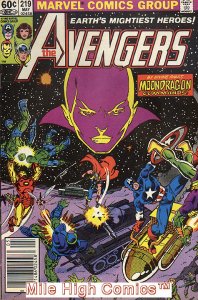 AVENGERS  (1963 Series)  (MARVEL) #219 NEWSSTAND Near Mint Comics Book