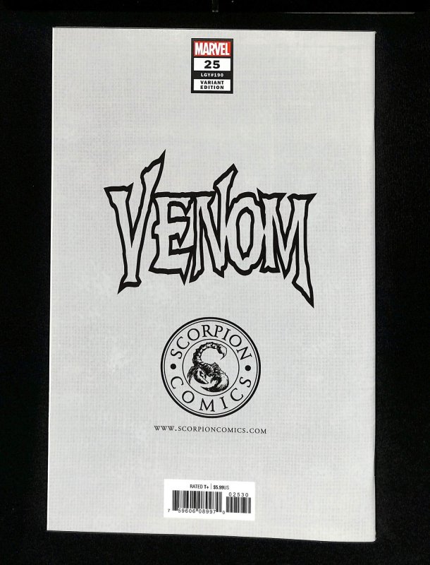 Venom #25 Scorpion Comics Variant
