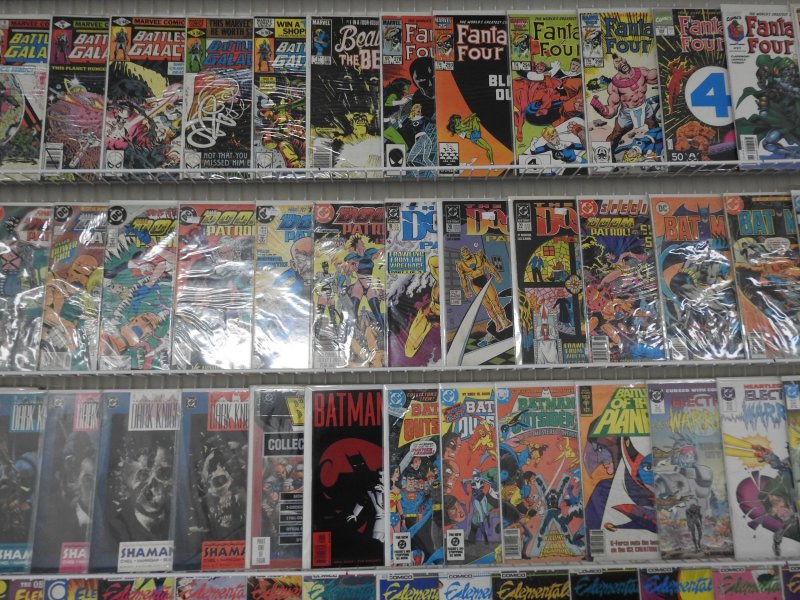 Huge Lot of 150+ Comics W/ Fantastic Four, Batman, Flash Avg. VF- Condition!