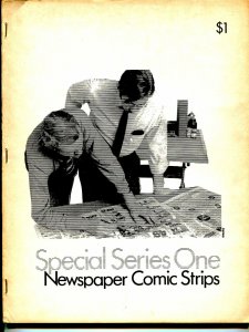 Special series #1 1971-1st issue-newspaper comic strips-Rick Durell-Jennings-VG