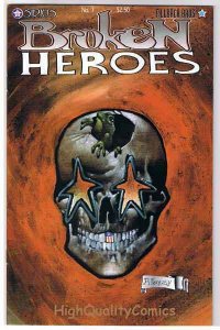 BROKEN HEROES #7, NM+, Fillbach Bros, Sirius, 1998, more indies in store