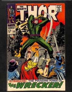 Thor #148 VG/FN 5.0 1st Wrecker!